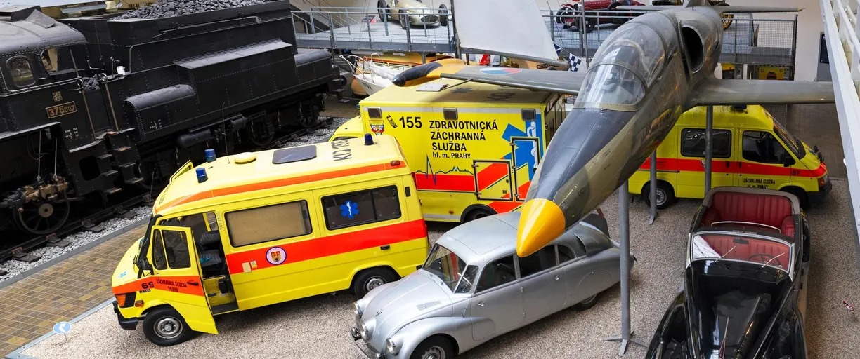 NEW EXHIBITION: SIRENS ACROSS PRAGUE: VEHICLES SAVING LIVES