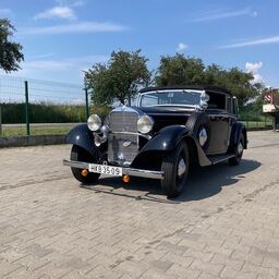 Mercedes-Benz 200 lang Cabriolet B (W21) (1934)<br /> František Dvořák (CZ)